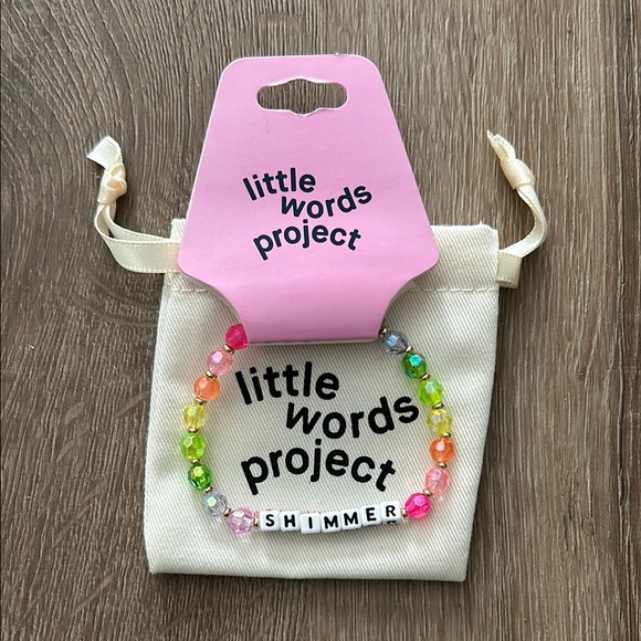 little words project Jewelry - NWT - LITTLE WORDS PROJECT ‘Shimmer’ Beaded Bracelet